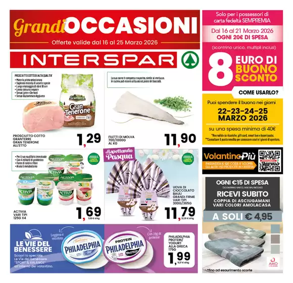 Volantino Interspar | Affari e offerte attuali | 2026-03-16T00:00:00.000Z - 2026-03-25T00:00:00.000Z