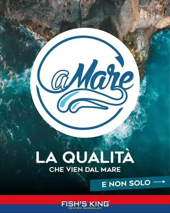 Volantino Fish's King a Genova | La qualita che vien dal mare | 2026-03-17T00:00:00.000Z - 2026-03-22T00:00:00.000Z