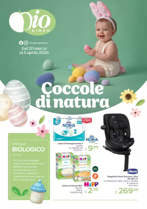 Volantino Io Bimbo a Mestre | Coccole di Natura | 2026-03-20T00:00:00.000Z - 2026-04-05T00:00:00.000Z