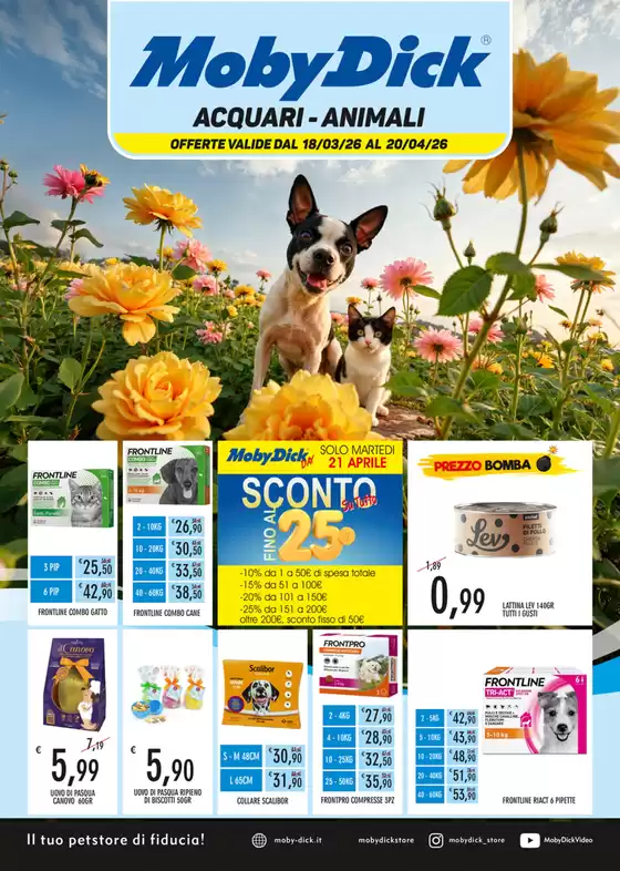 Volantino MobyDick a Casalecchio di Reno | Catalogo MobyDick | 2026-03-18T00:00:00.000Z - 2026-04-20T00:00:00.000Z
