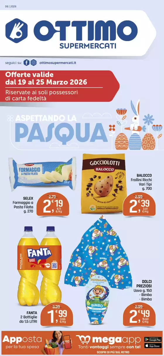 Volantino Ottimo a Trebisacce | Offerte valide dal 19 al 25 Marzo 2026 | 2026-03-19T00:00:00.000Z - 2026-03-25T00:00:00.000Z