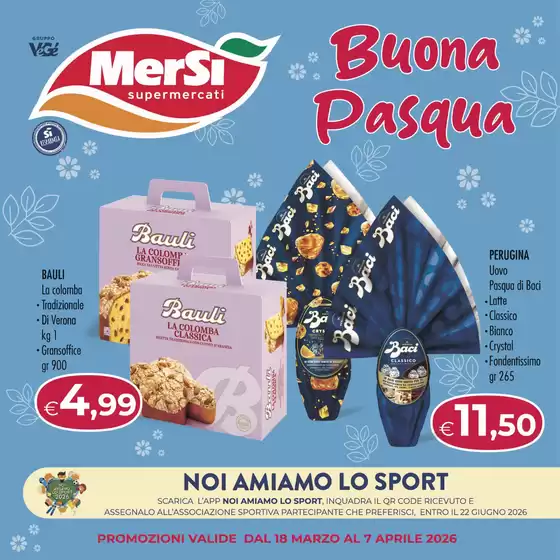 Volantino Mersì a Brancaleone | Buona Pasqua | 2026-03-18T00:00:00.000Z - 2026-04-07T00:00:00.000Z