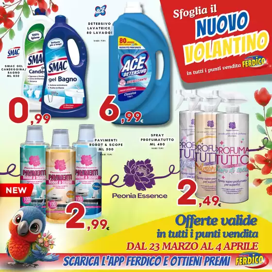 Volantino Ferdico a Napoli | Dal 23 marzo al 4 aprile | 2026-03-23T00:00:00.000Z - 2026-04-04T00:00:00.000Z