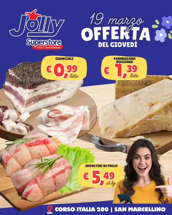 Volantino Jolly Market a Scandicci | Offerta | 2026-03-19T00:00:00.000Z - 2026-03-19T00:00:00.000Z