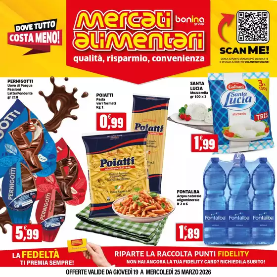 Volantino Mercati Alimentari a Locri | Sottoprezzo | 2026-03-19T00:00:00.000Z - 2026-03-25T00:00:00.000Z