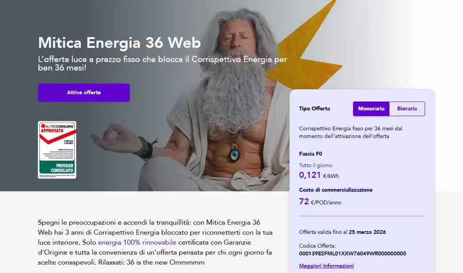 Volantino Dolomiti Energia a Cammarata | Mitica gas 36 web | 2026-03-19T00:00:00.000Z - 2026-03-25T00:00:00.000Z