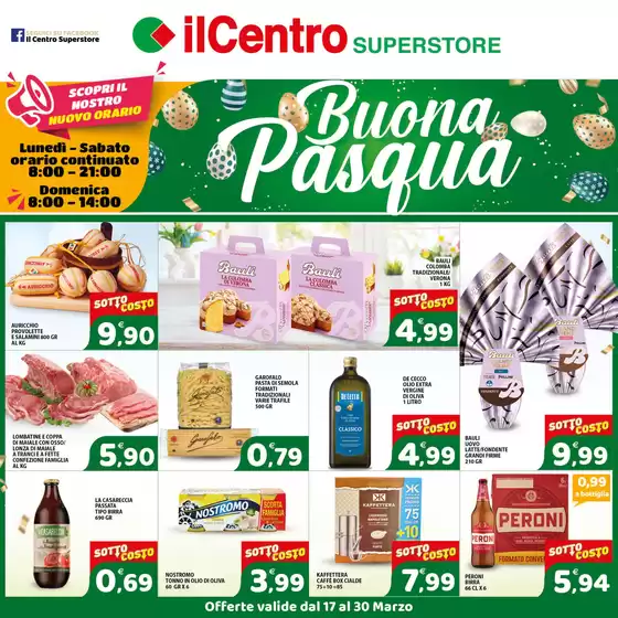Volantino Il Centro Superstore a Cirò | Buona Pasqua | 2026-03-17T00:00:00.000Z - 2026-03-30T00:00:00.000Z