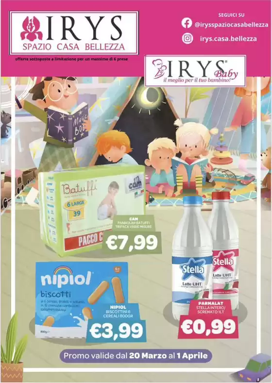 Volantino Irys a San Martino Buon Albergo | Promo valide dal 20 marzo al 1 aprile | 2026-03-20T00:00:00.000Z - 2026-04-01T00:00:00.000Z