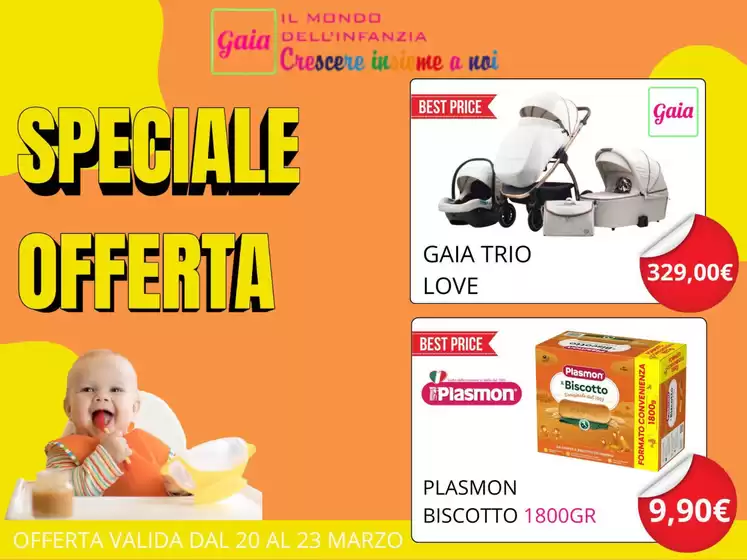 Volantino Sanitaria Gaia a San Martino Valle Caudina | Speciale offerta | 2026-03-20T00:00:00.000Z - 2026-03-23T00:00:00.000Z