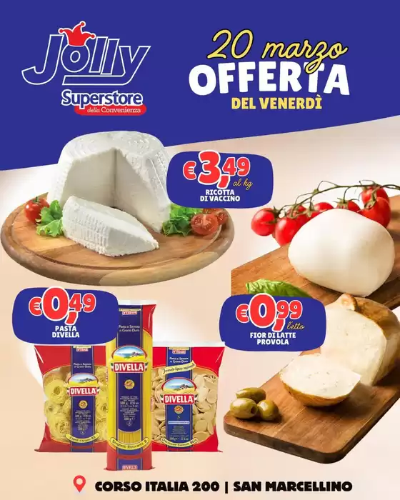 Volantino Jolly Market a Palermo | Offerte speciali per te | 2026-03-20T00:00:00.000Z - 2026-03-20T00:00:00.000Z