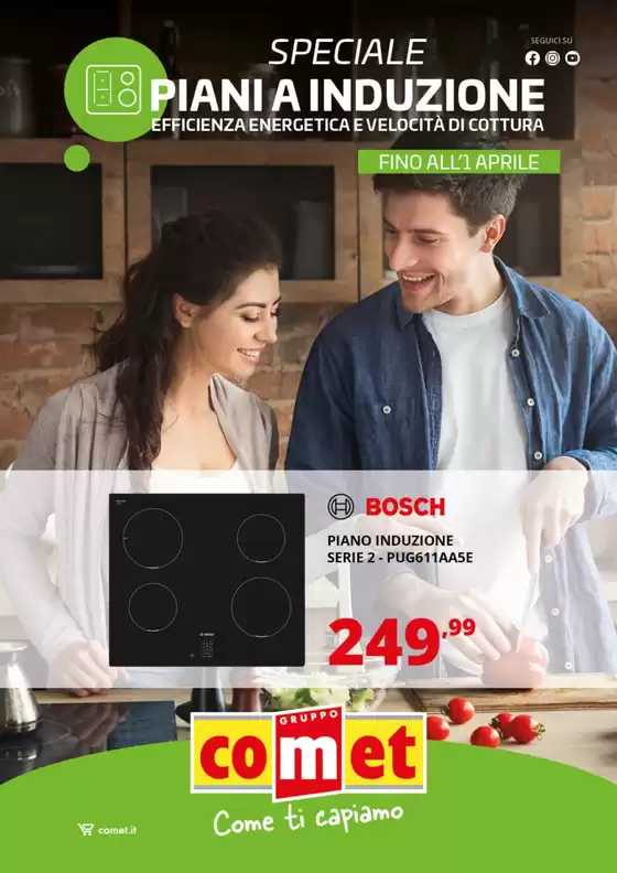 Volantino Comet a Foggia | Speciale induzione da Comet! | 2026-03-20T00:00:00.000Z - 2026-04-01T00:00:00.000Z