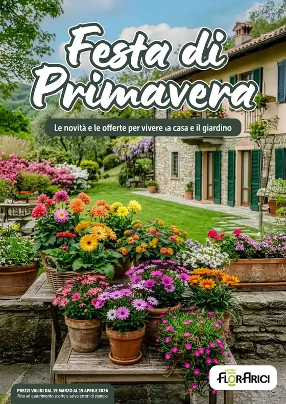 Volantino Florarici | VOLANTINO PRIMAVERA 2026 | 2026-03-19T00:00:00.000Z - 2026-04-19T00:00:00.000Z