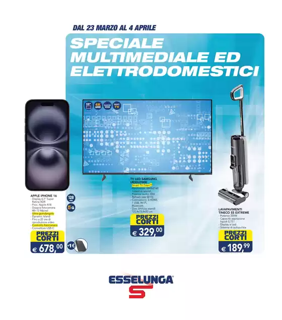 Volantino Esselunga a Barga | Multimediale | 2026-03-23T00:00:00.000Z - 2026-04-04T00:00:00.000Z