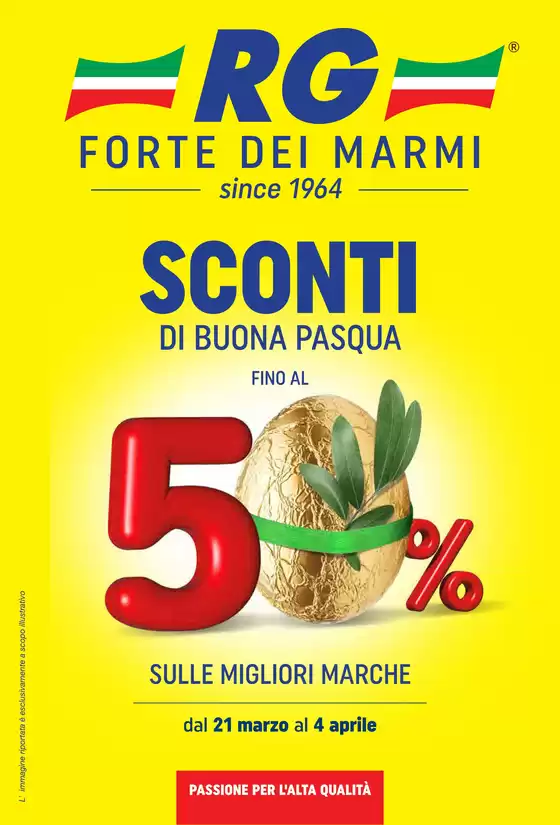 Volantino RG Supermarket a Barga | Sconti di buona pasqua | 2026-03-21T00:00:00.000Z - 2026-04-04T00:00:00.000Z