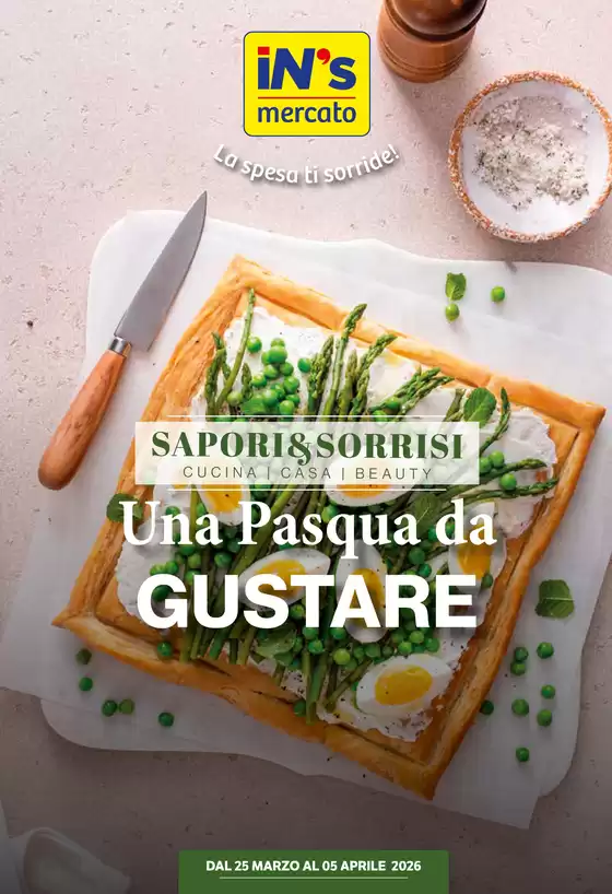 Volantino IN'S a Taranto | Una pasqua da gustare | 2026-03-25T00:00:00.000Z - 2026-04-05T00:00:00.000Z