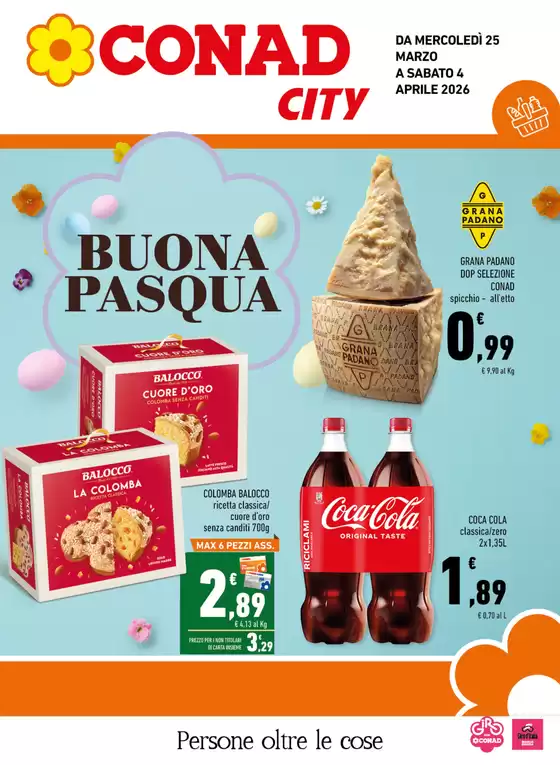 Volantino Conad City a Montefranco | Buona Pasqua | 2026-03-25T00:00:00.000Z - 2026-04-04T00:00:00.000Z