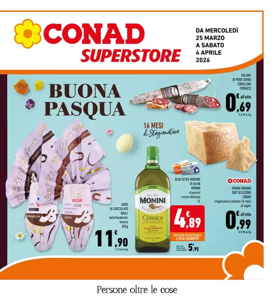 Volantino Conad Superstore a Montefranco | Buona Pasqua | 2026-03-25T00:00:00.000Z - 2026-04-04T00:00:00.000Z