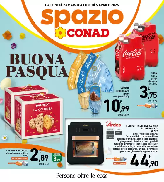 Volantino Spazio Conad a Alessandria | Buona Pasqua | 2026-03-23T00:00:00.000Z - 2026-04-06T00:00:00.000Z