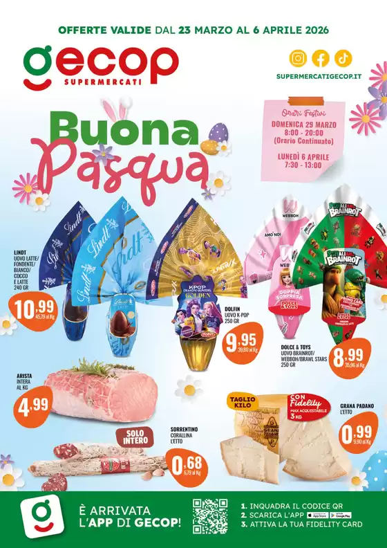 Volantino Gecop | Buona Pasqua | 2026-03-23T00:00:00.000Z - 2026-04-06T00:00:00.000Z