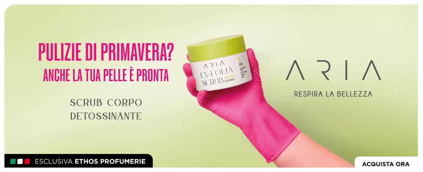 Volantino Ethos a Amelia | Pulizie di primavera? | 2026-03-23T00:00:00.000Z - 2026-04-30T00:00:00.000Z