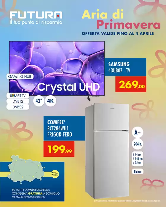 Volantino Futura Elettronica a Trepuzzi | Aria di primavera | 2026-03-21T00:00:00.000Z - 2026-04-04T00:00:00.000Z