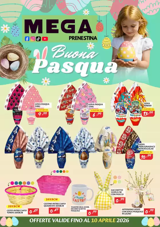 Volantino Mega a Secinaro | Buona Pasqua | 2026-03-23T00:00:00.000Z - 2026-04-10T00:00:00.000Z