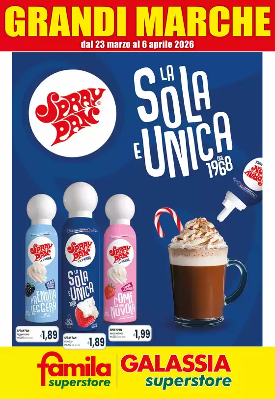 Volantino Galassia a Monfalcone | Grandi marche | 2026-03-24T00:00:00.000Z - 2026-04-06T00:00:00.000Z