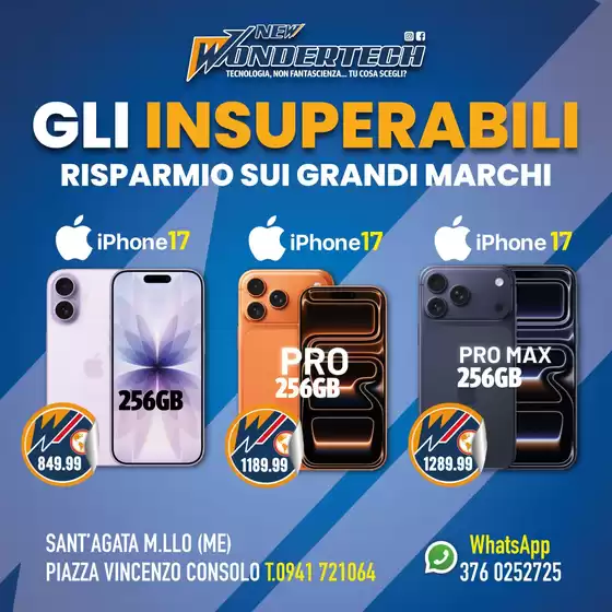 Volantino New Wondertech a Taggia |  Risparimio sui Grandi Marchi! | 2026-03-24T00:00:00.000Z - 2026-03-30T00:00:00.000Z