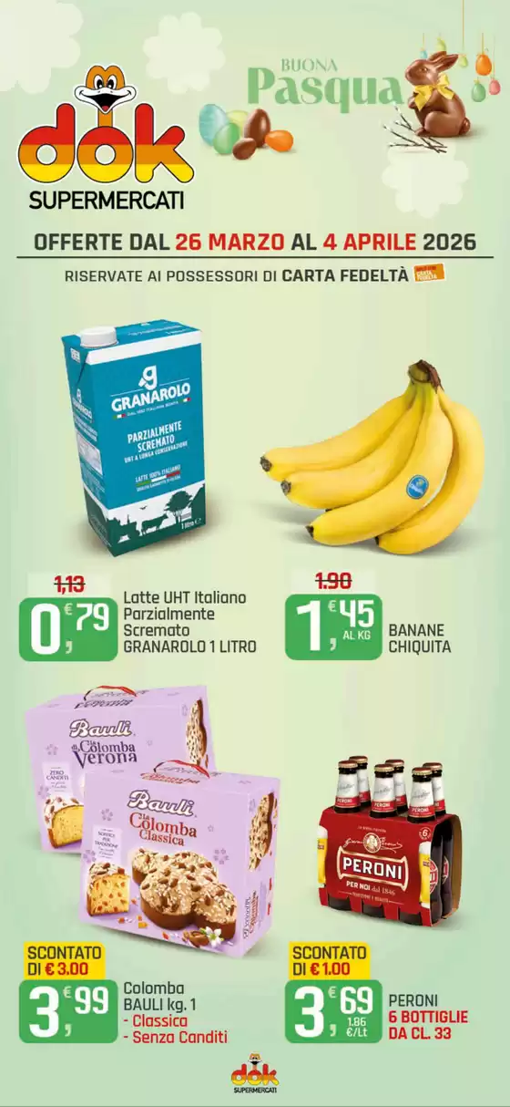 Volantino Dok a Catania | Buona Pasqua | 2026-03-26T00:00:00.000Z - 2026-04-04T00:00:00.000Z
