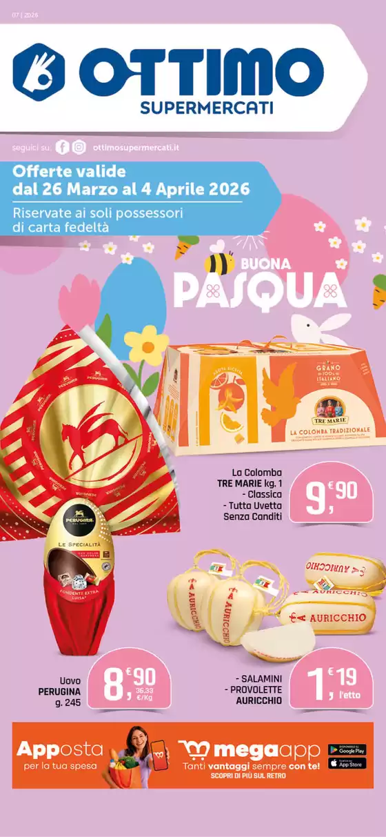 Volantino Ottimo a Castelletto sopra Ticino | BUONA PASQUA | 2026-03-26T00:00:00.000Z - 2026-04-04T00:00:00.000Z