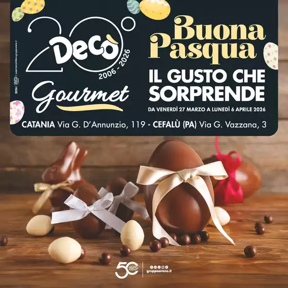 Volantino Decò a Cuglieri | Buona Pasqua | 2026-03-27T00:00:00.000Z - 2026-04-06T00:00:00.000Z