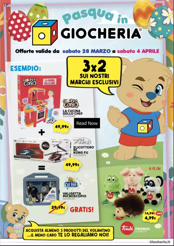 Volantino Giocheria a Vercelli | Offerte esclusive per i nostri clienti | 2026-03-28T00:00:00.000Z - 2026-04-04T00:00:00.000Z