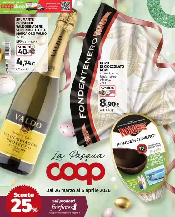 Volantino Coop a Udine (Udine) | La Pasqua  | 2026-03-26T00:00:00.000Z - 2026-04-06T00:00:00.000Z