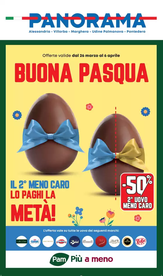Volantino Panorama | Buona Pasqua | 2026-03-26T00:00:00.000Z - 2026-04-06T00:00:00.000Z