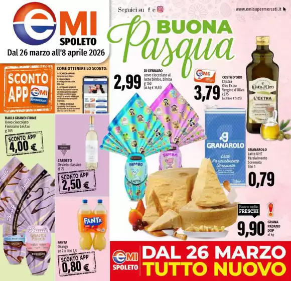 Volantino Emi | Buona Pasqua | 2026-03-26T00:00:00.000Z - 2026-04-08T00:00:00.000Z