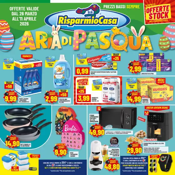 Volantino Risparmio Casa a Cesano Maderno | Aria di pasqua | 2026-03-26T00:00:00.000Z - 2026-04-11T00:00:00.000Z