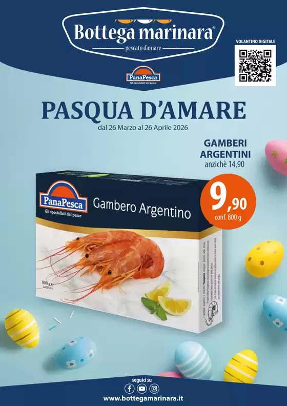 Volantino Panapesca a Camposampiero | Pasqua d'amare | 2026-03-26T00:00:00.000Z - 2026-04-26T00:00:00.000Z