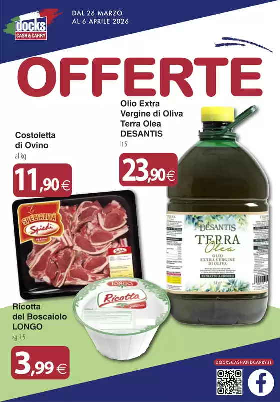 Volantino Docks Cash&Carry | Offerte | 2026-03-26T00:00:00.000Z - 2026-04-06T00:00:00.000Z
