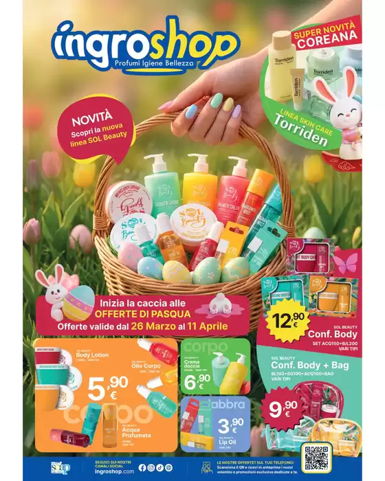 Volantino Ingroshop a Cesano Maderno | Offerte di pasqua | 2026-03-26T00:00:00.000Z - 2026-04-11T00:00:00.000Z
