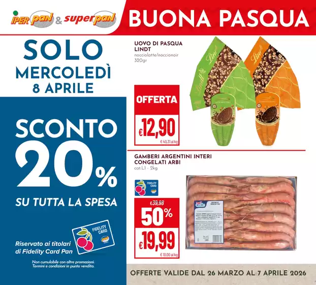 Volantino Iperpan | Buona Pasqua | 2026-03-26T00:00:00.000Z - 2026-04-07T00:00:00.000Z