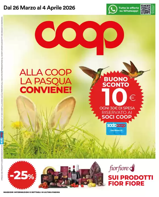 Volantino Coop | Buona Pasqua | 2026-03-26T00:00:00.000Z - 2026-04-04T00:00:00.000Z