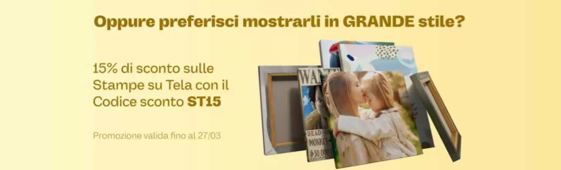 Volantino Foto Digital Discount | Oppure preferisci mostrarli in GRANDE stile? | 2026-03-26T00:00:00.000Z - 2026-03-27T00:00:00.000Z