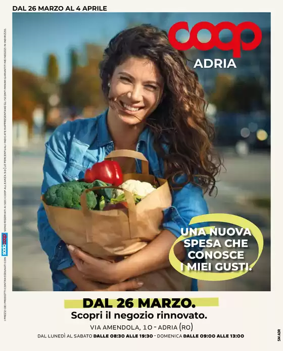 Volantino Coop a San Giorgio Bigarello | Una nuova spesa | 2026-03-26T00:00:00.000Z - 2026-04-04T00:00:00.000Z