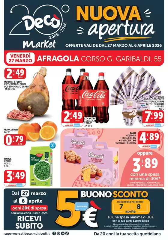 Volantino Decò a Vibo Valentia | Nouva apertura | 2026-03-27T00:00:00.000Z - 2026-04-06T00:00:00.000Z