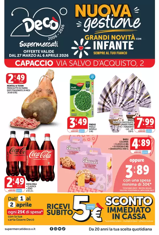 Volantino Decò a Vibo Valentia | Nuova gestione | 2026-03-27T00:00:00.000Z - 2026-04-06T00:00:00.000Z