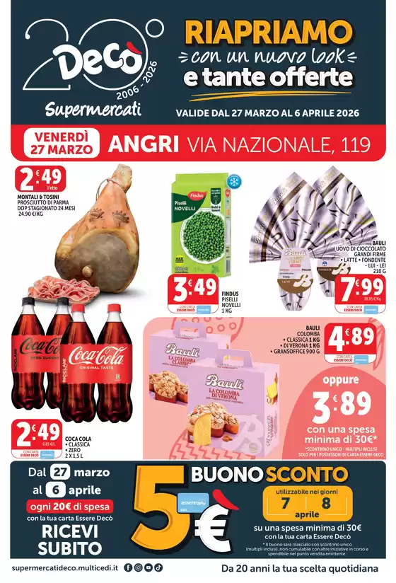 Volantino Decò a Vibo Valentia | Riapriamo con un nuovo look e tante offerte | 2026-03-27T00:00:00.000Z - 2026-04-06T00:00:00.000Z