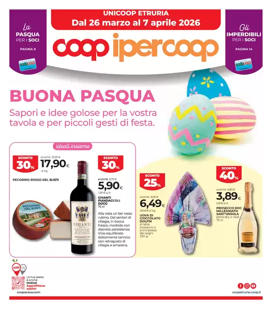 Volantino Coop a Acireale | Dal 26 marzo al 7 aprile 2026 | 2026-03-26T00:00:00.000Z - 2026-04-07T00:00:00.000Z