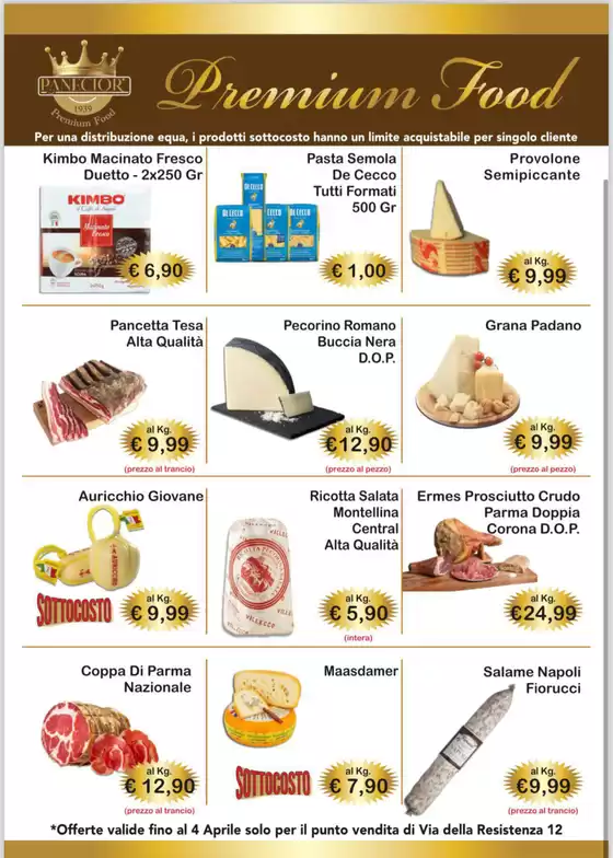 Volantino Malinconico Maxi Alimentari a Bari | Premium food | 2026-03-26T00:00:00.000Z - 2026-04-04T00:00:00.000Z