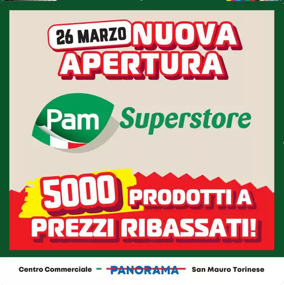 Volantino Pam | Nuova apertura | 2026-03-26T00:00:00.000Z - 2026-04-06T00:00:00.000Z