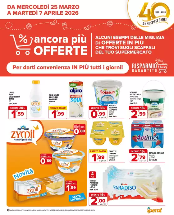Volantino Iperal a Contessa Entellina | Ancora più offerte | 2026-03-25T00:00:00.000Z - 2026-04-07T00:00:00.000Z